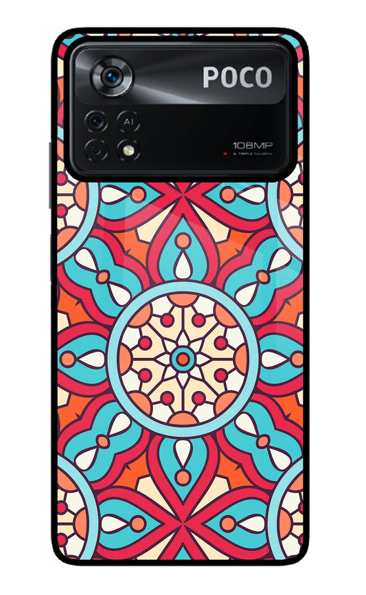 Mandala Geometric Poco X4 Pro Glass Case