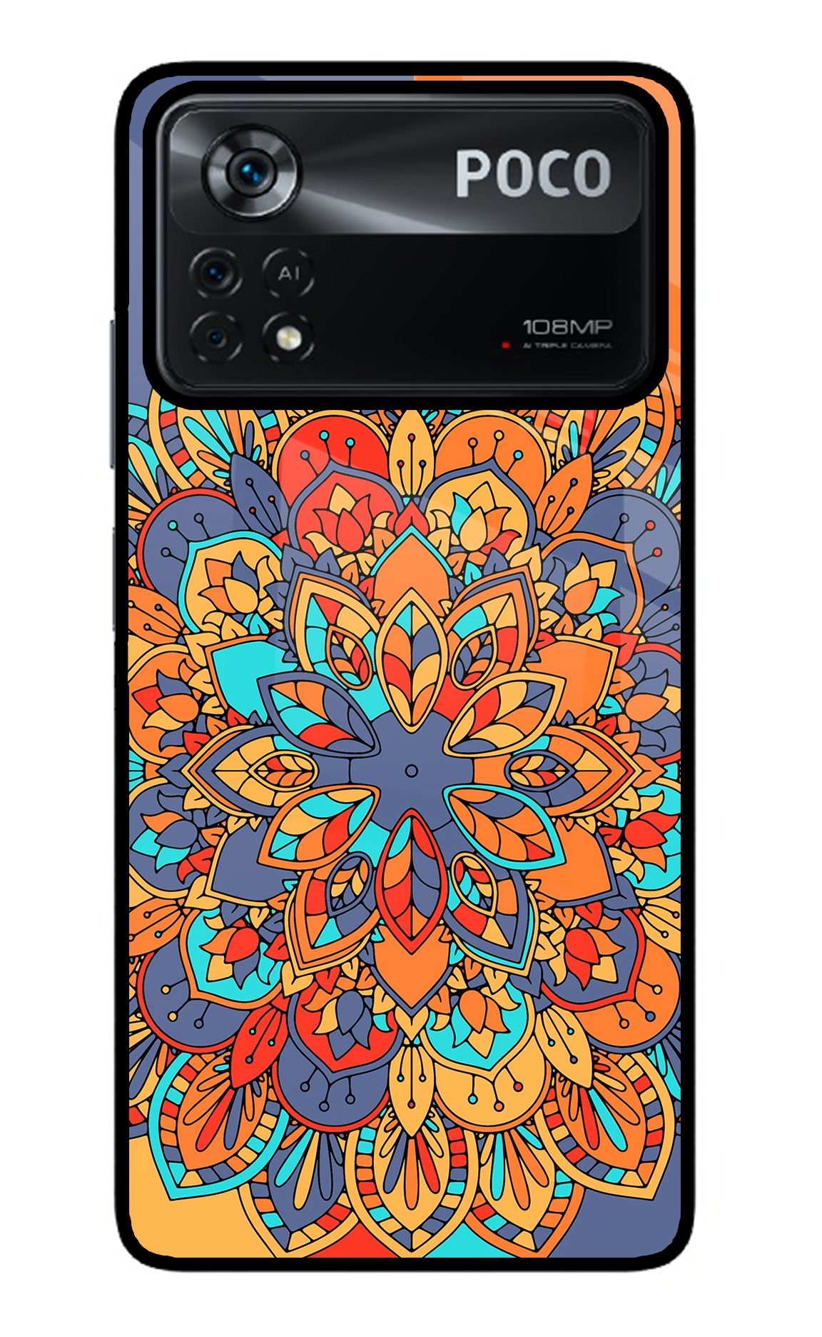 Color Mandala Poco X4 Pro Back Cover
