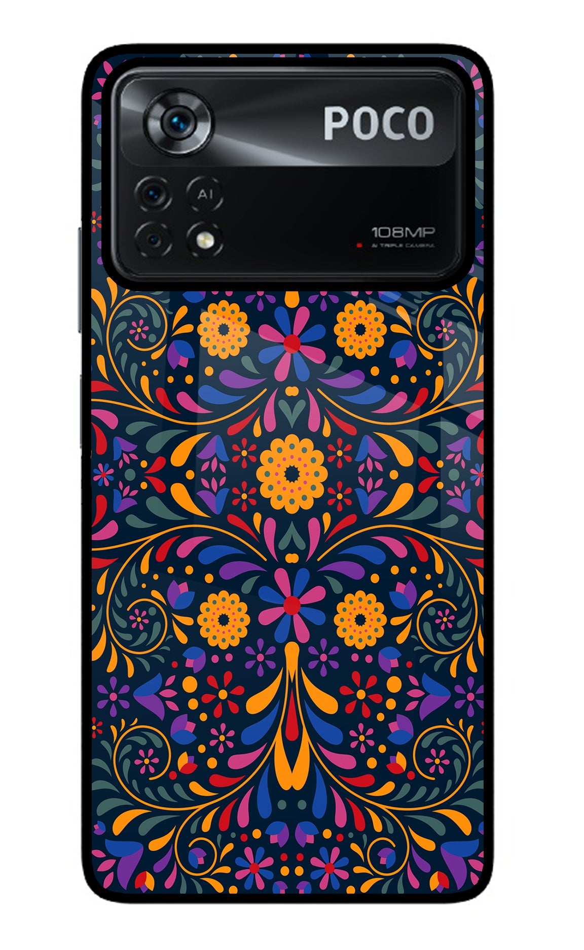 Mexican Art Poco X4 Pro Back Cover