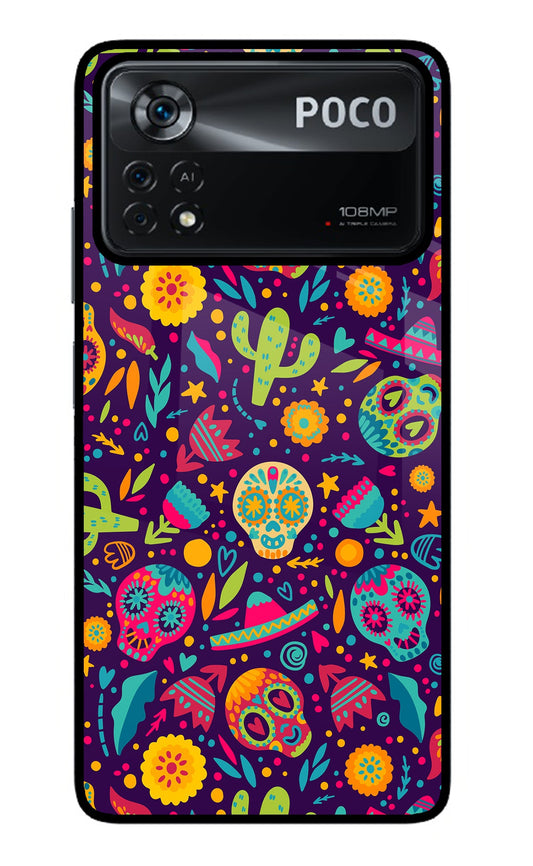 Mexican Design Poco X4 Pro Glass Case