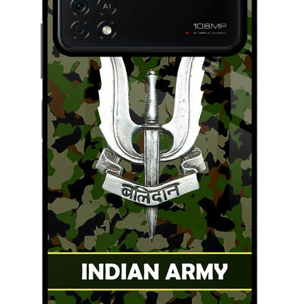 Balidan Indian Logo Poco X4 Pro Glass Case