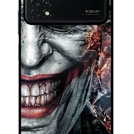 Joker Cam Poco X4 Pro Glass Case