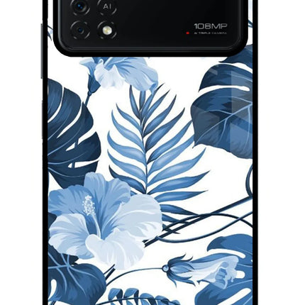 Fabric Art Poco X4 Pro Glass Case