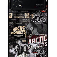 Arctic Monkeys Poco X4 Pro Glass Case