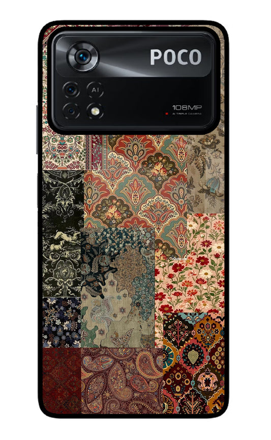 Desi Print Poco X4 Pro Glass Case