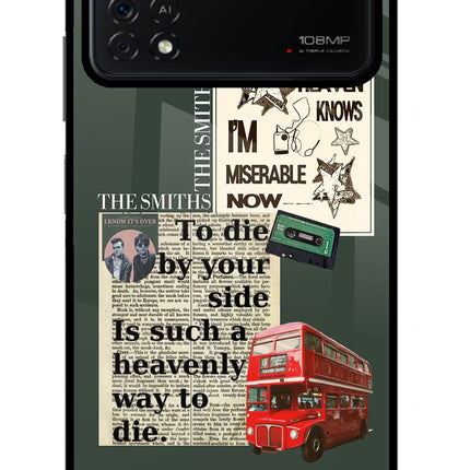The Smiths Poco X4 Pro Glass Case