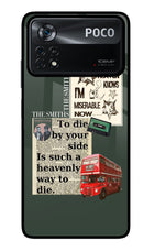 The Smiths Poco X4 Pro Glass Case