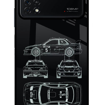 WRC'99 Poco X4 Pro Glass Case