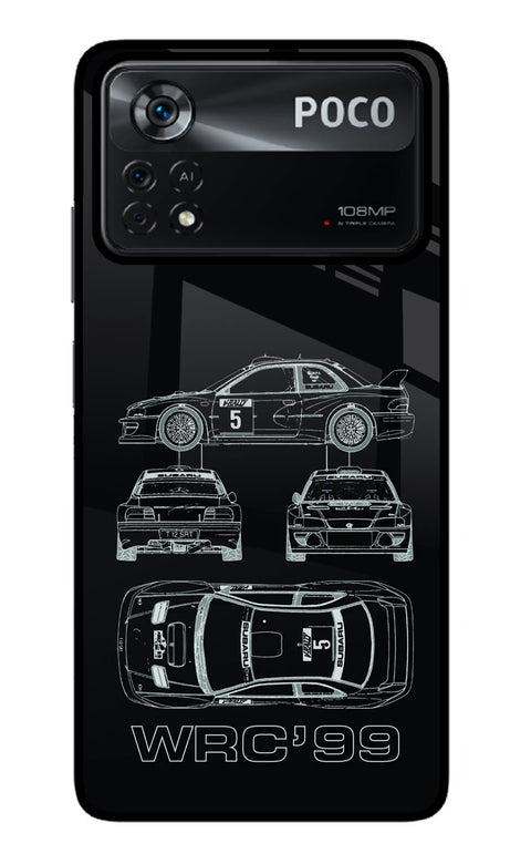 WRC'99 Poco X4 Pro Glass Case