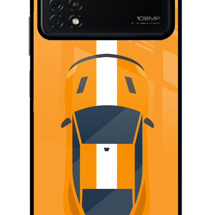 Highway Pursuit Poco X4 Pro Glass Case