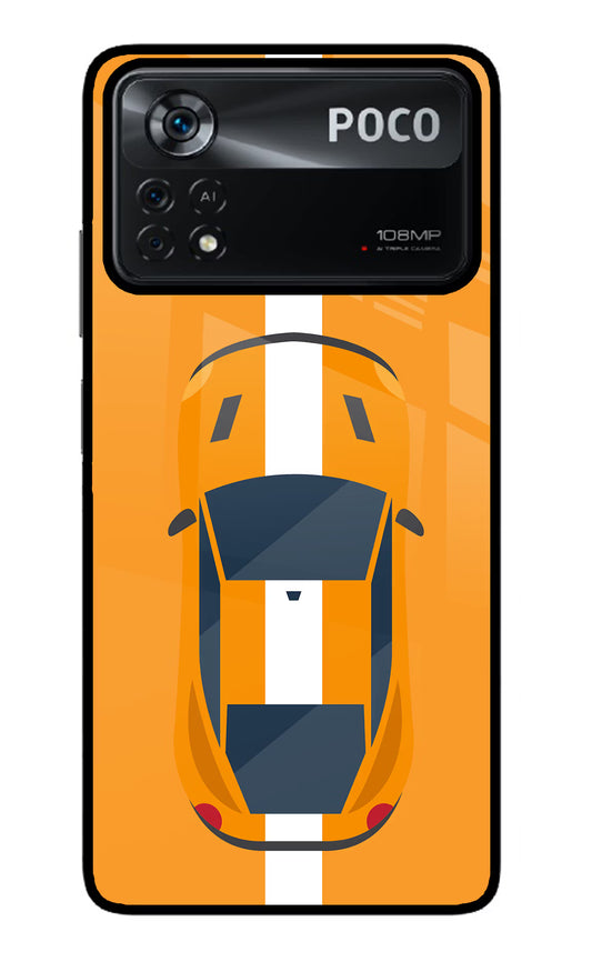 Highway Pursuit Poco X4 Pro Glass Case