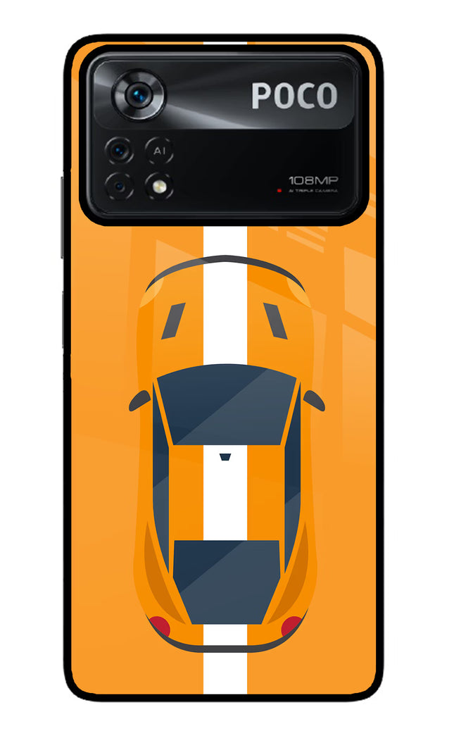 Highway Pursuit Poco X4 Pro Glass Case