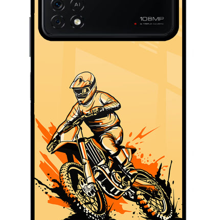 Off-Road Fury Poco X4 Pro Glass Case