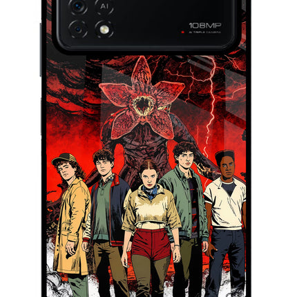 Ordinary Things Characters Poco X4 Pro Glass Case