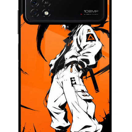 Street Samurai  Poco X4 Pro Glass Case