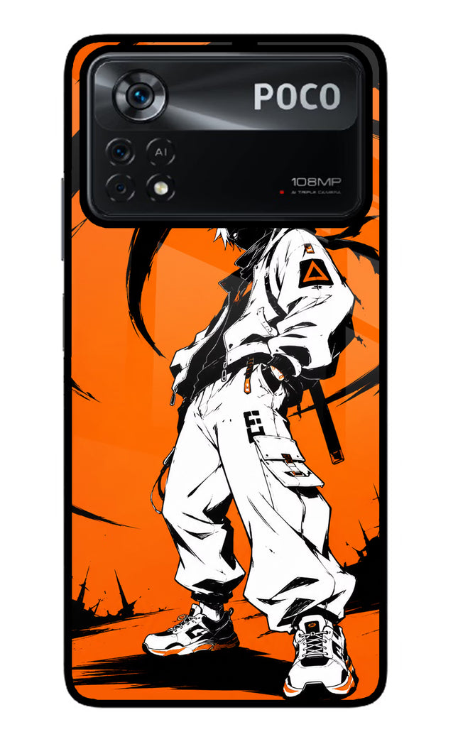 Street Samurai  Poco X4 Pro Glass Case