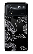 Twin Dragons Poco X4 Pro Glass Case