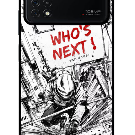 Who's Next Poco X4 Pro Glass Case