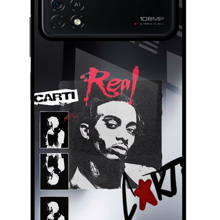 Playboi Carti Poco X4 Pro Glass Case