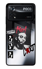 Playboi Carti Poco X4 Pro Glass Case
