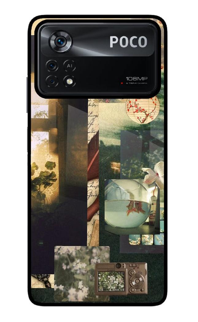 Summer Poco X4 Pro Glass Case