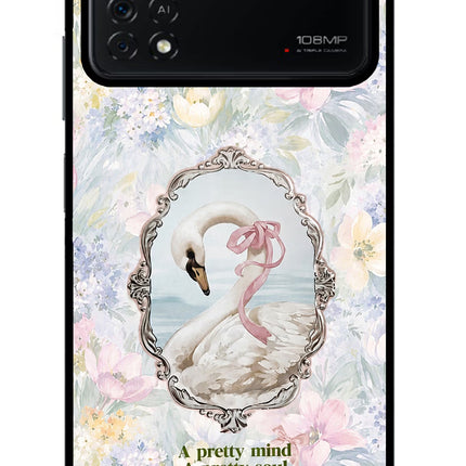 Pretty Mind Pretty Soul Poco X4 Pro Glass Case