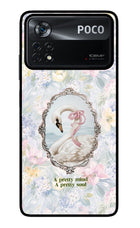 Pretty Mind Pretty Soul Poco X4 Pro Glass Case