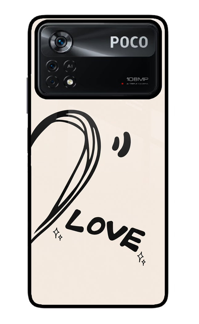 Soul Line Poco X4 Pro Glass Case