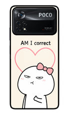 Always Right Poco X4 Pro Glass Case