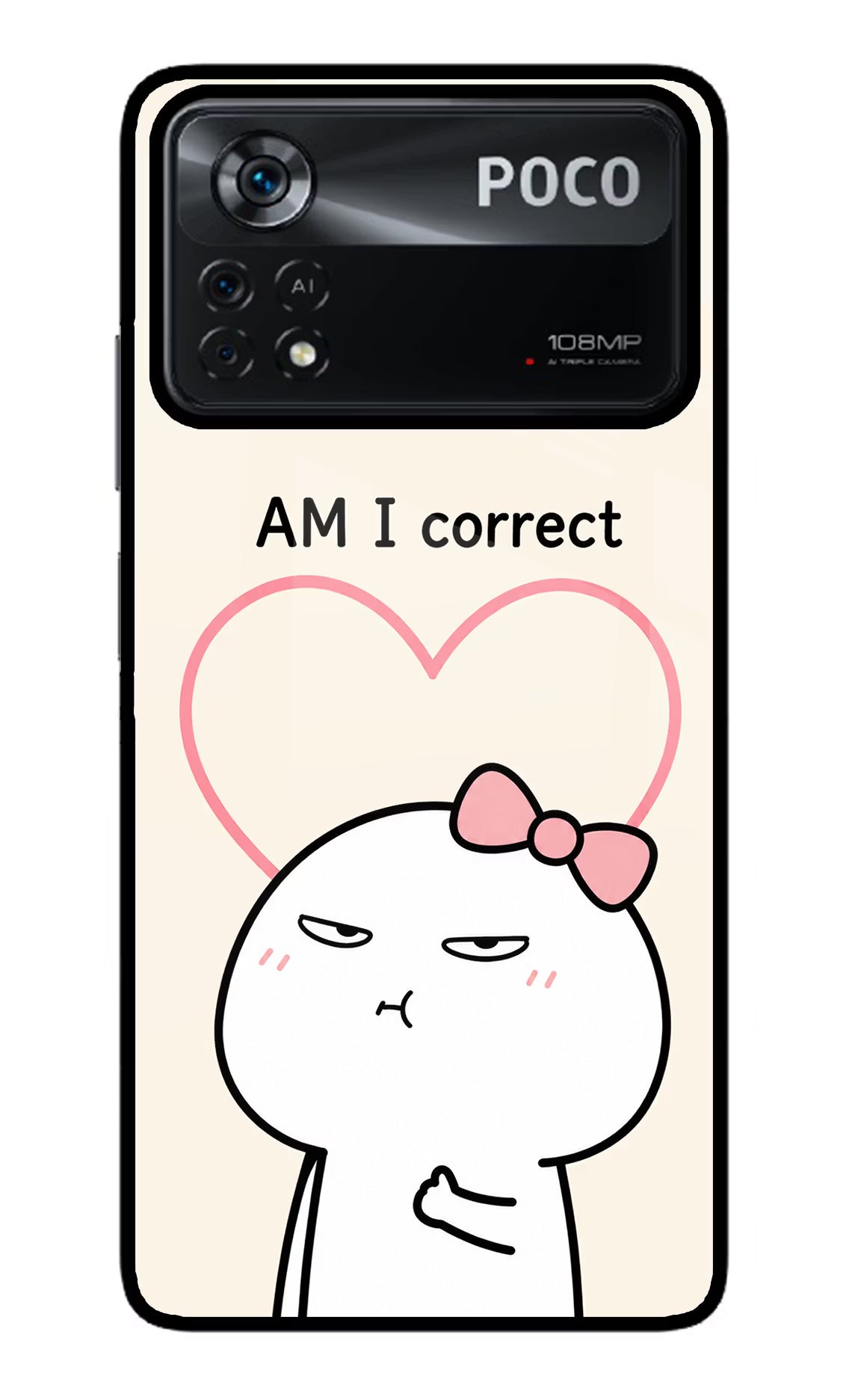 Always Right Poco X4 Pro Glass Case