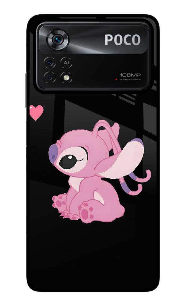Angel Crush Poco X4 Pro Glass Case