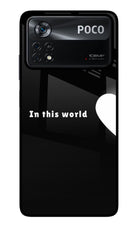 This World Poco X4 Pro Glass Case