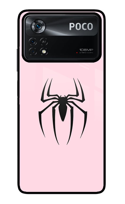 Peter Symbol Poco X4 Pro Glass Case