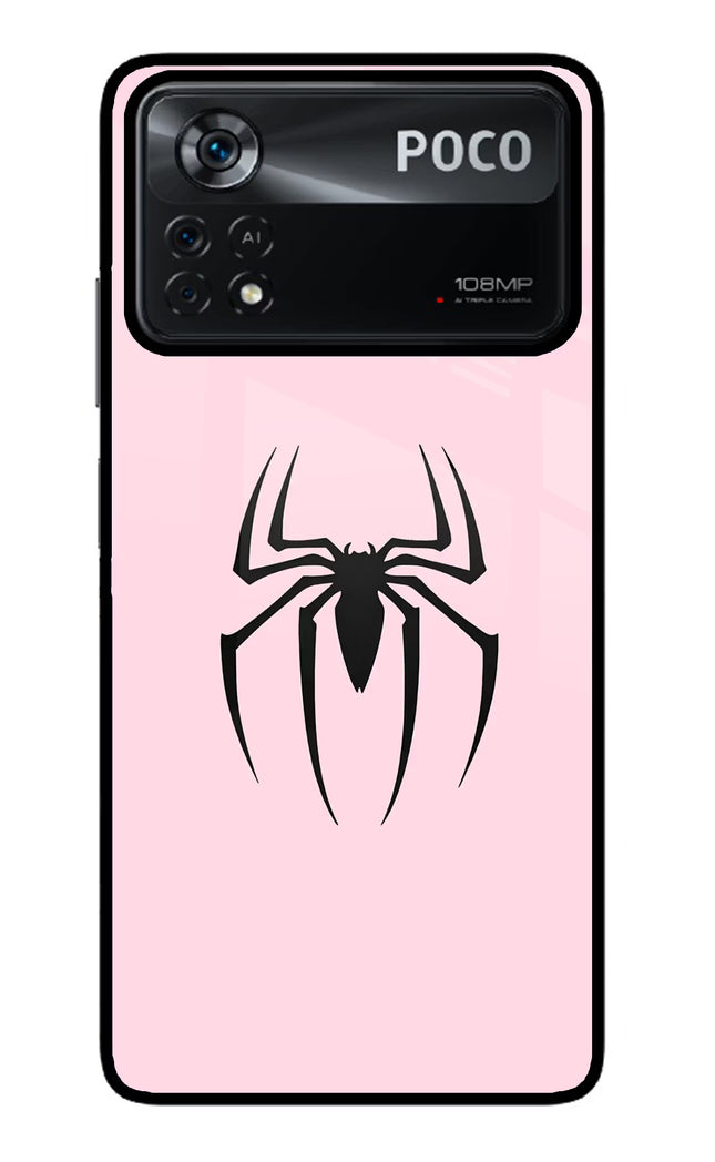 Peter Symbol Poco X4 Pro Glass Case