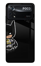 Bat Kitty Poco X4 Pro Glass Case