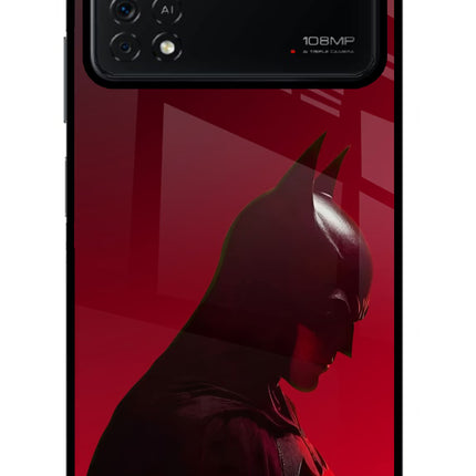 Dark Knight Poco X4 Pro Glass Case