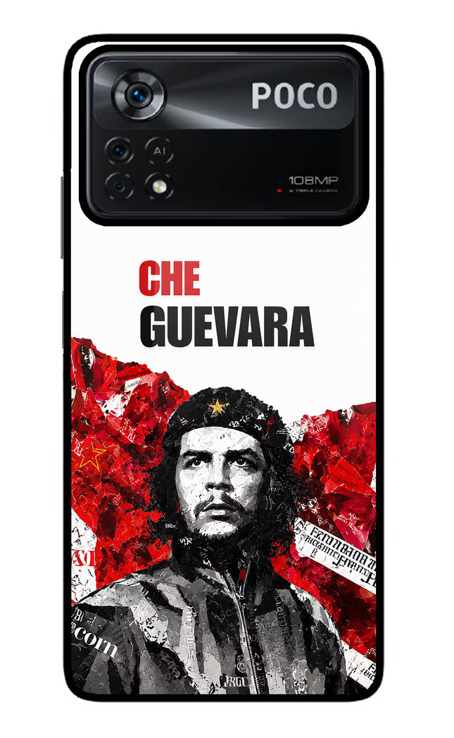 Che Guevara Revolution Poco X4 Pro Glass Case