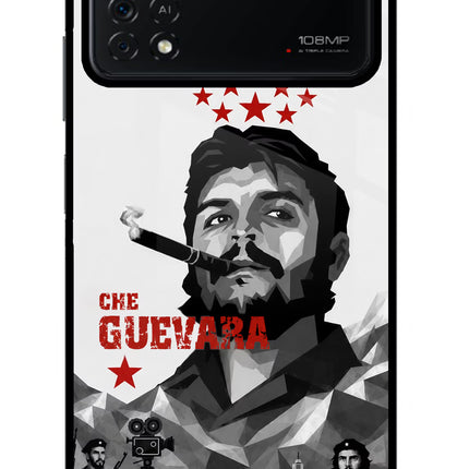Che Guevara Iconic Poco X4 Pro Glass Case