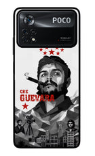 Che Guevara Iconic Poco X4 Pro Glass Case