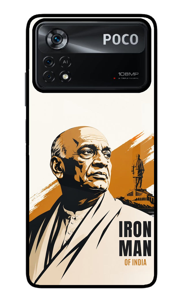 Chandrashekhar Azad Fearless Poco X4 Pro Glass Case