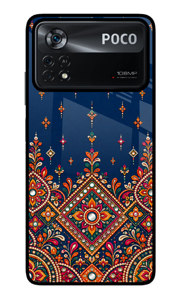 Neel Noor Poco X4 Pro Glass Case