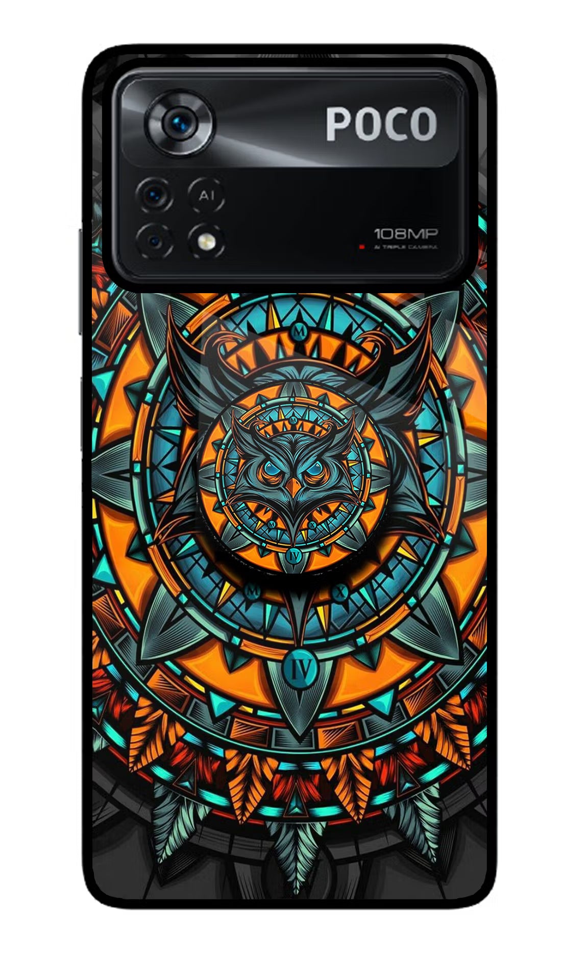 Angry Owl Poco X4 Pro Pop Case by Casekaro