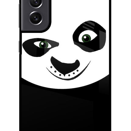 Panda Samsung S21 FE 5G Glass Case Back Cover by Casekaro