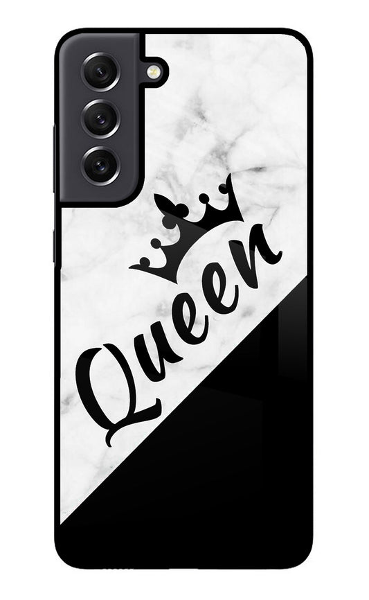 Queen Samsung S21 FE 5G Glass Case