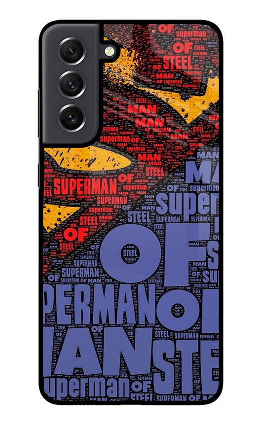 Superman Samsung S21 FE 5G Glass Case