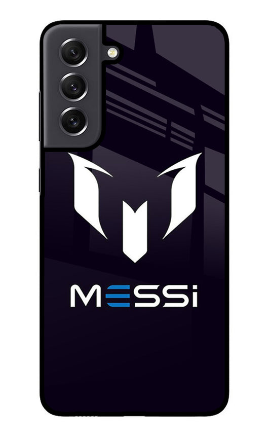 Messi Logo Samsung S21 FE 5G Glass Case