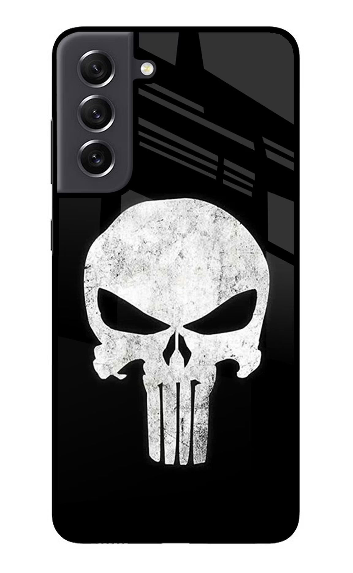 Punisher Skull Samsung S21 FE 5G Glass Case