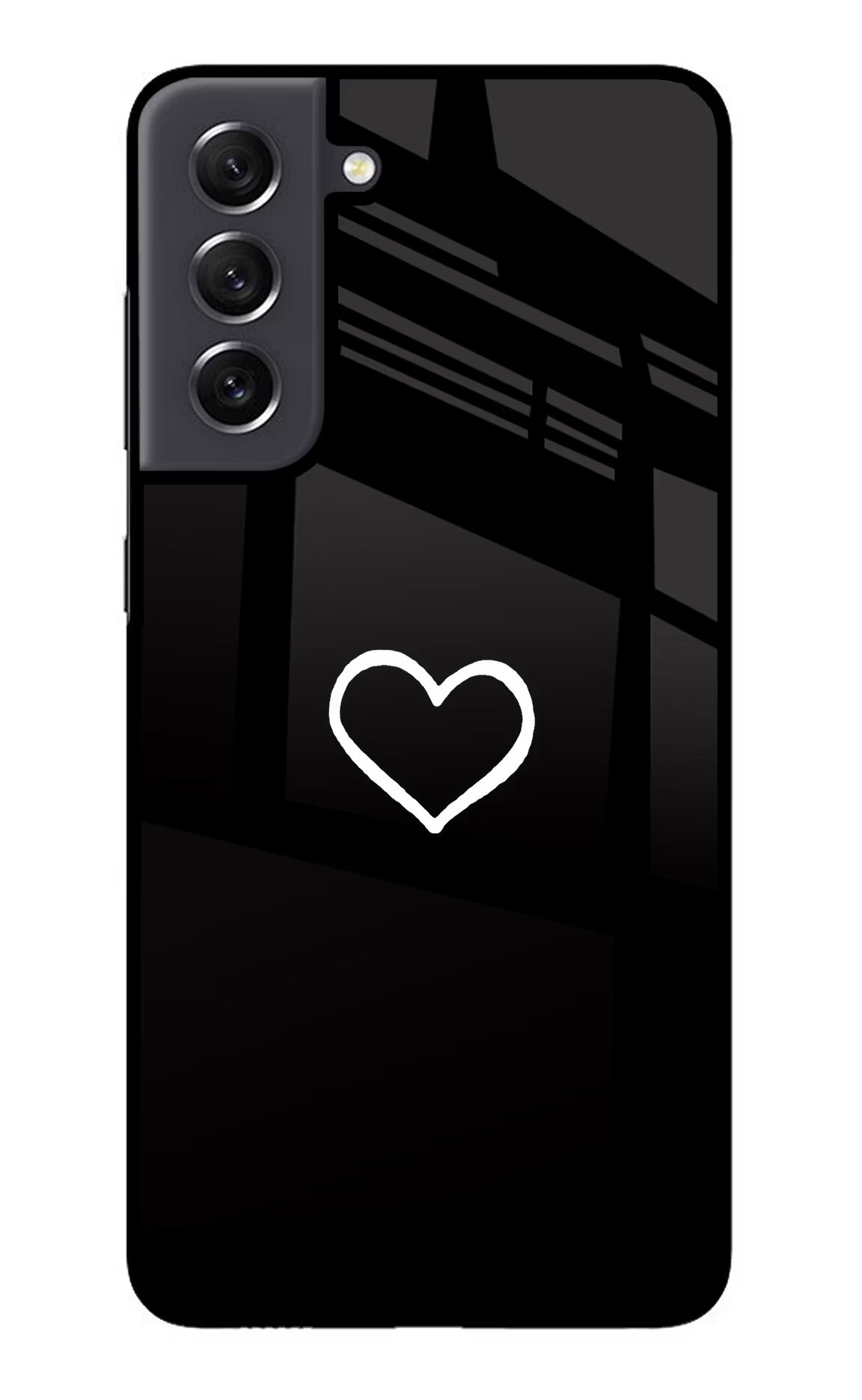 Heart Samsung S21 FE 5G Glass Case