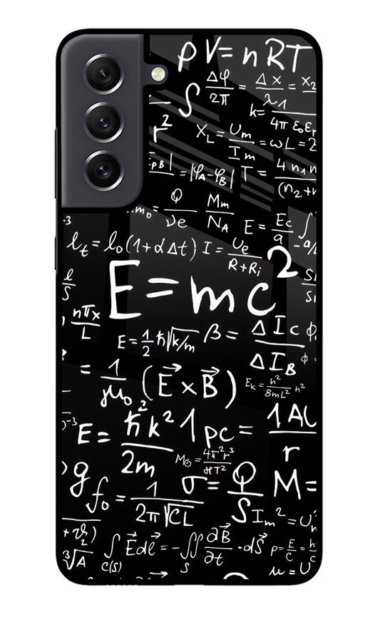 Physics Formula Samsung S21 FE 5G Glass Case