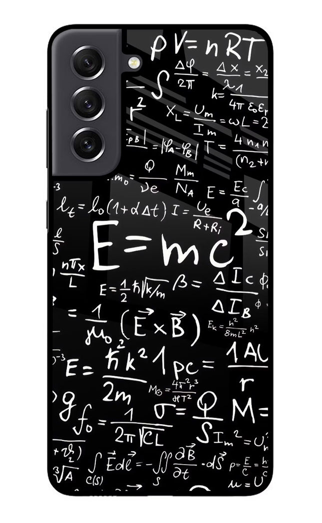 Physics Formula Samsung S21 FE 5G Glass Case